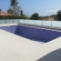 Moderne terrasse de la piscine de la conception à Benissa 