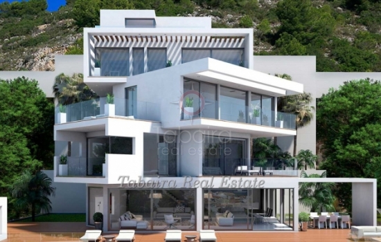 villa de conception moderne à vendre à Javea