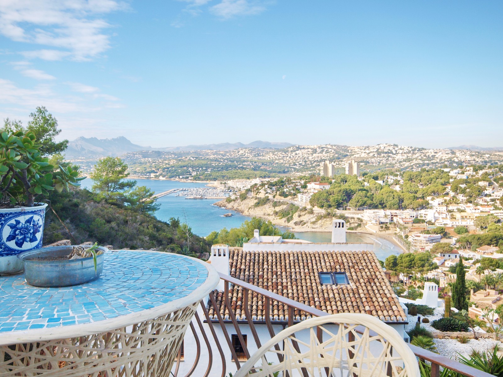 Freistehende Villa in Moraira