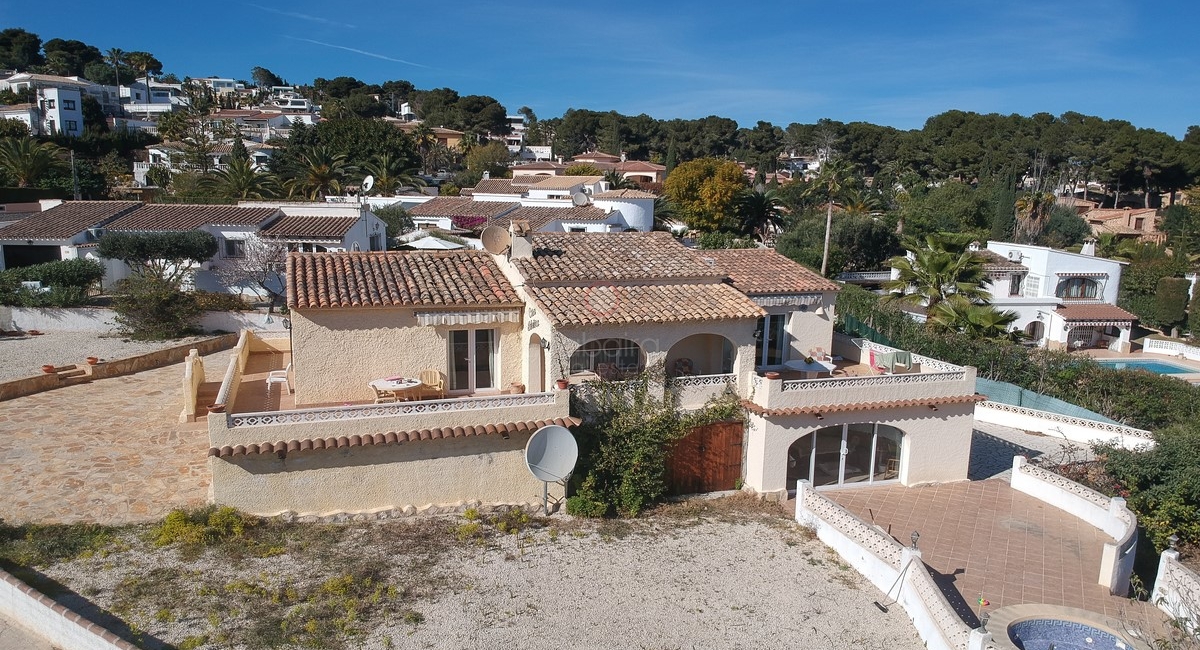 ▷ Spanische Villa zum Verkauf mit Meerblick in der Nähe von Moraira