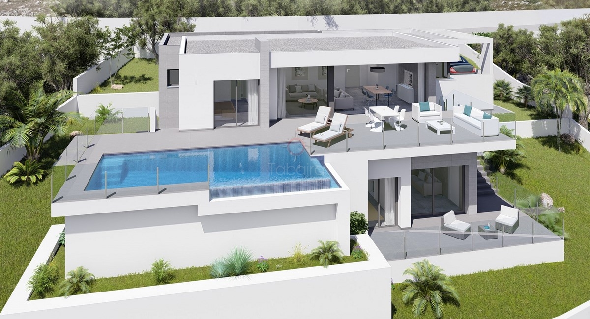 Modernes Design - Villa mit Meerblick zum Verkauf in Cumbre del Sol