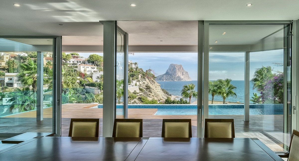▷ ​Seafront new build villa for sale in Calpe - Costa Blanca
