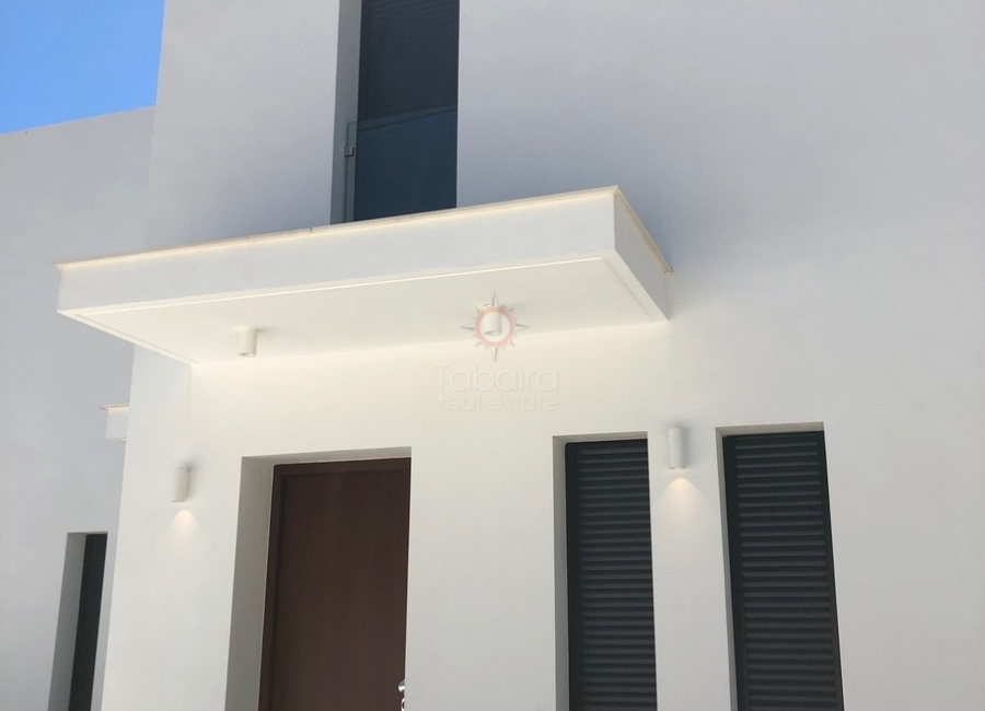 ▷ Villa neuve à vendre à Cometa Moraira à pied des commodités