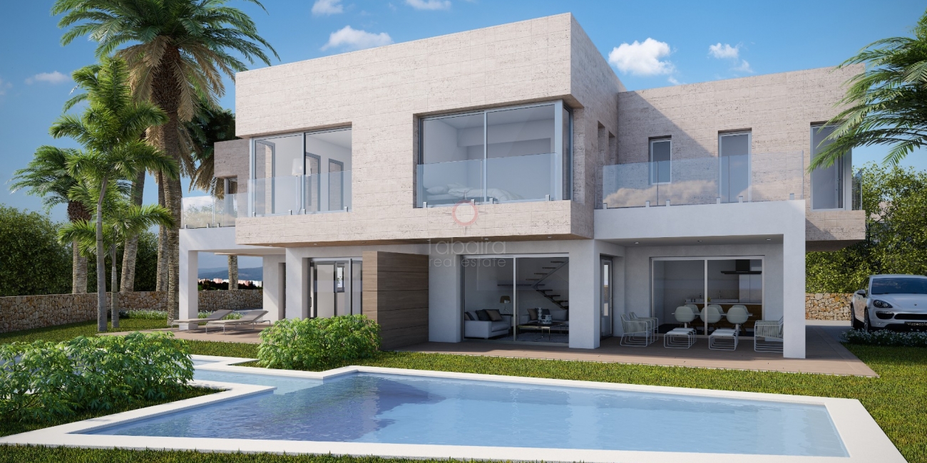 ▷ Villa neuve à vendre à Cometa Moraira à pied des commodités