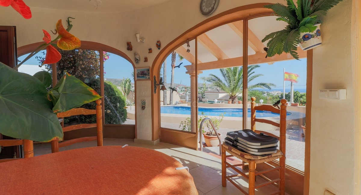 Villa avec vue sur la mer à vendre à Sabatera Moraira