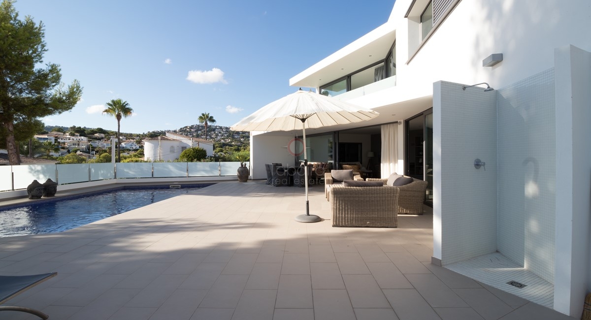 New build sea view villa for sale in Moraira Spain