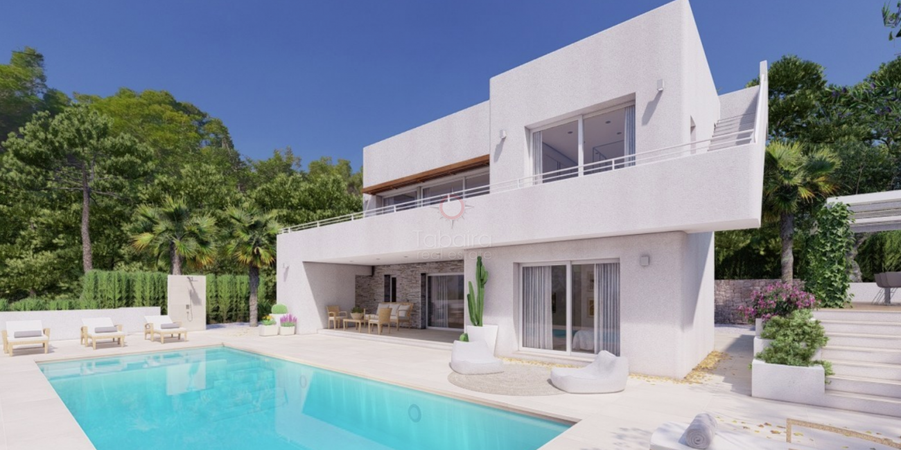 Neubau Villa mit Meerblick zum Verkauf in Benissa