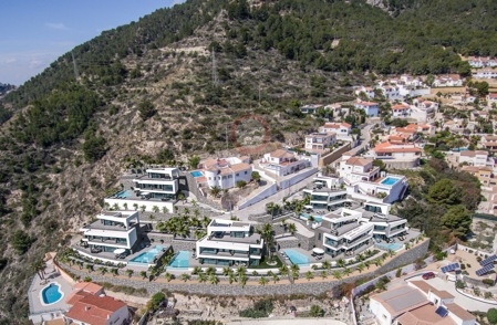 ▷ Sea View Neubau Villa zum Verkauf in Cucarres Calpe