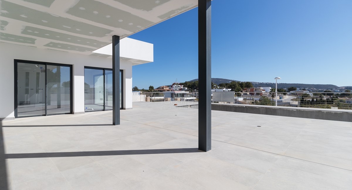 Villa neuve vue mer à vendre près de Moraira Costa Blanca