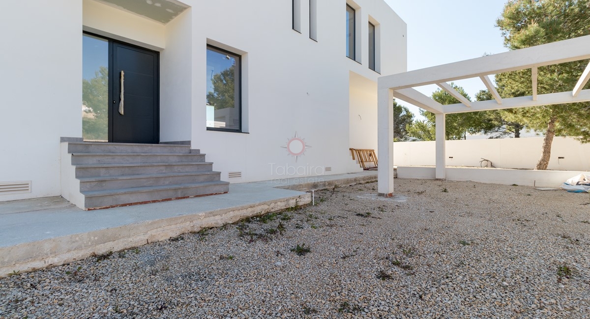 Villa de nueva construcción con vistas al mar en venta cerca de Moraira Costa Blanca