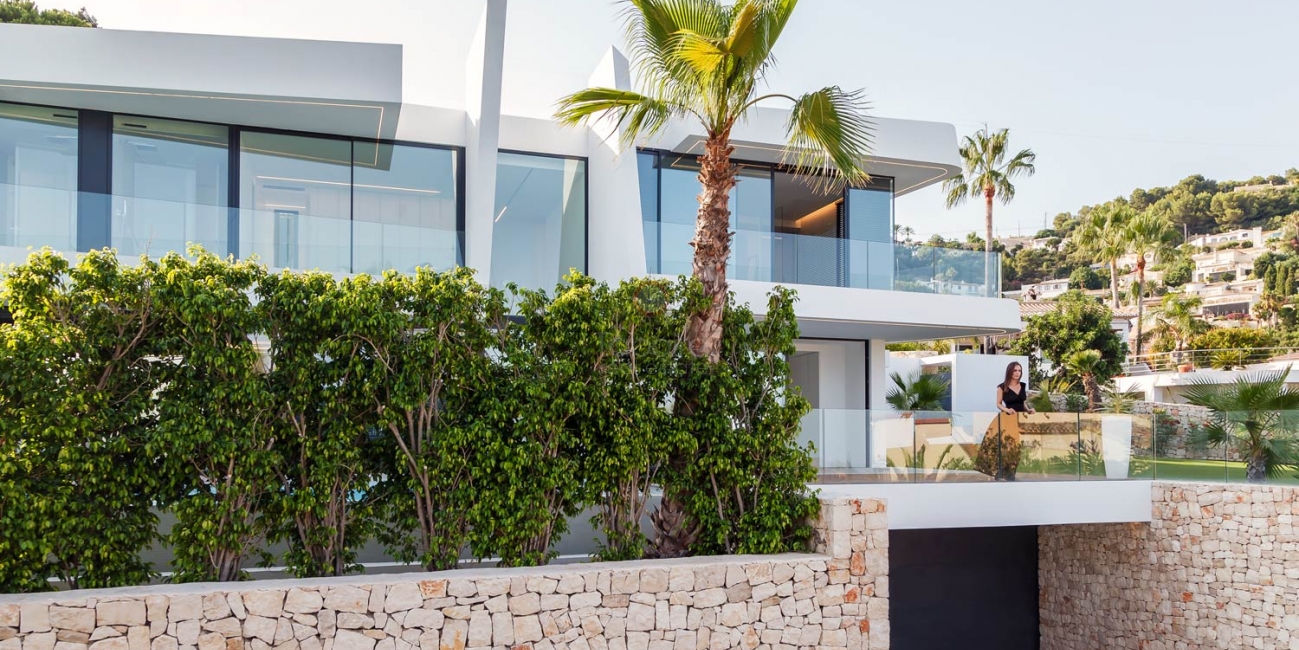 Modern Villa med havsutsikt till salu i Moraira