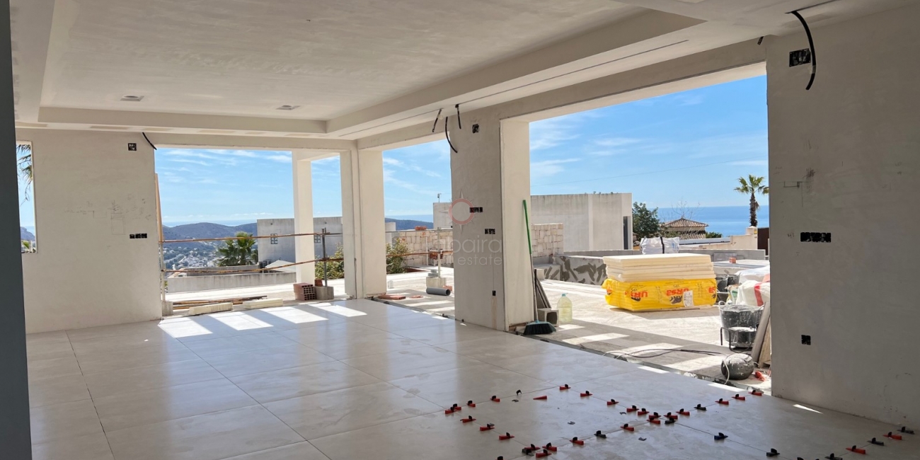 Villa im modernen Design zum Verkauf in Benimeit Moraira