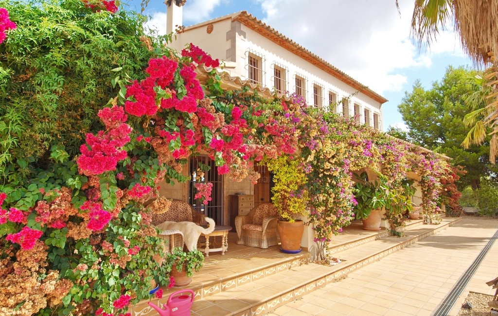 Lujosa casa de campo en venta en Benissa España