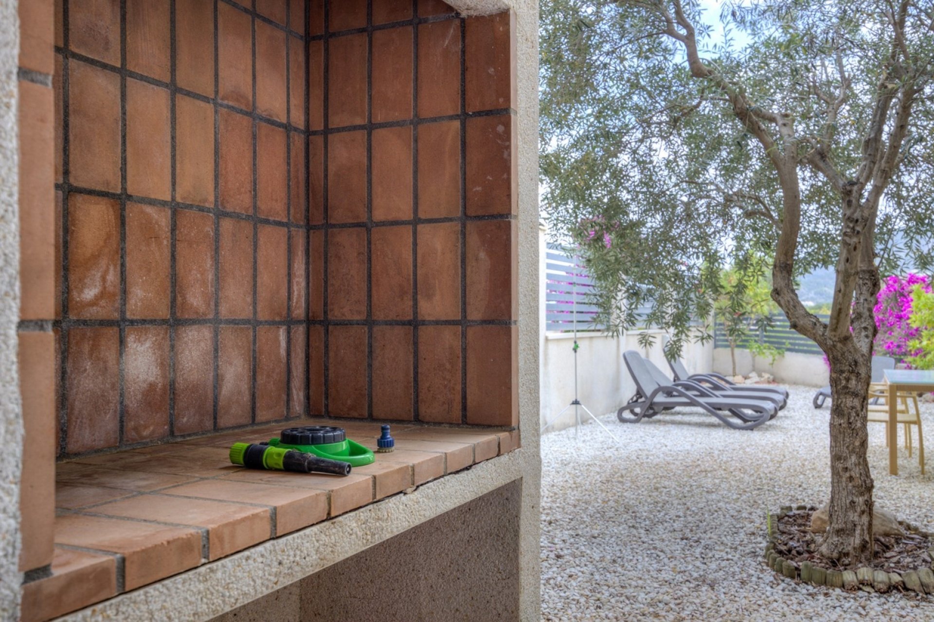Alfresco Dining Area in Moraira Villa