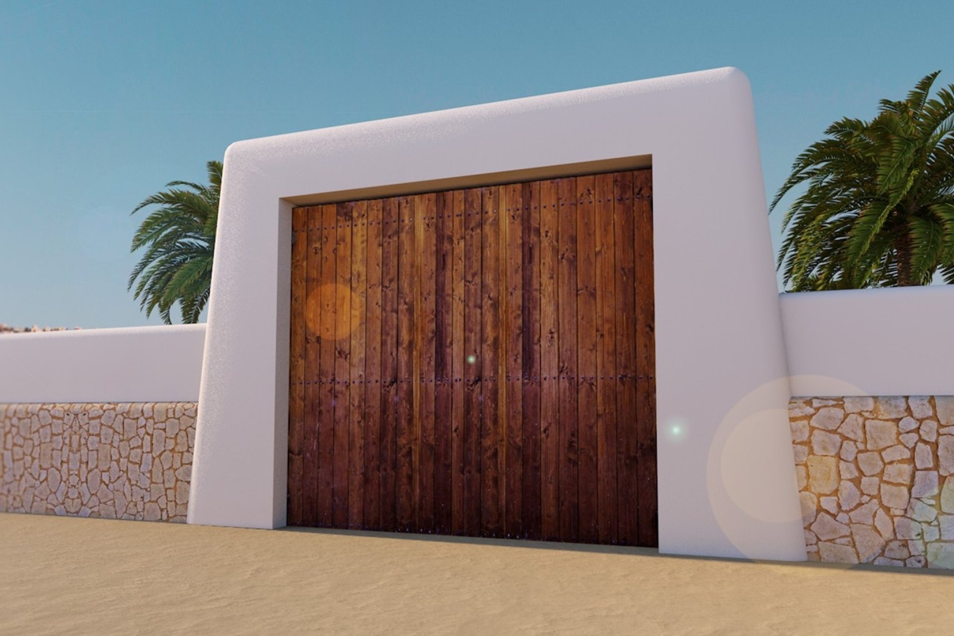 Antigua Puerta de la Finca La Bohemia Moraira