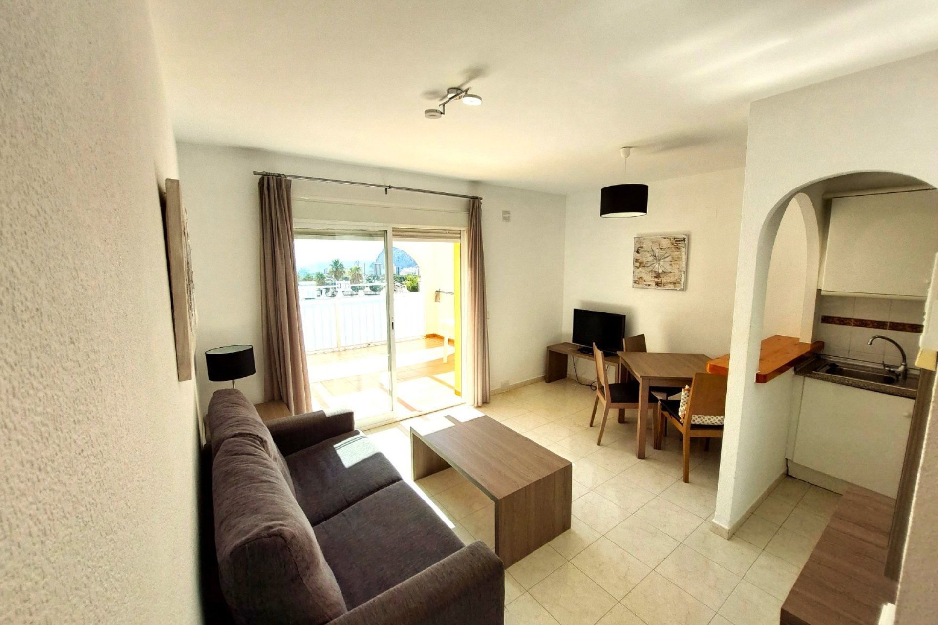 Apartment Living and dining room in Imperial Park Calpe