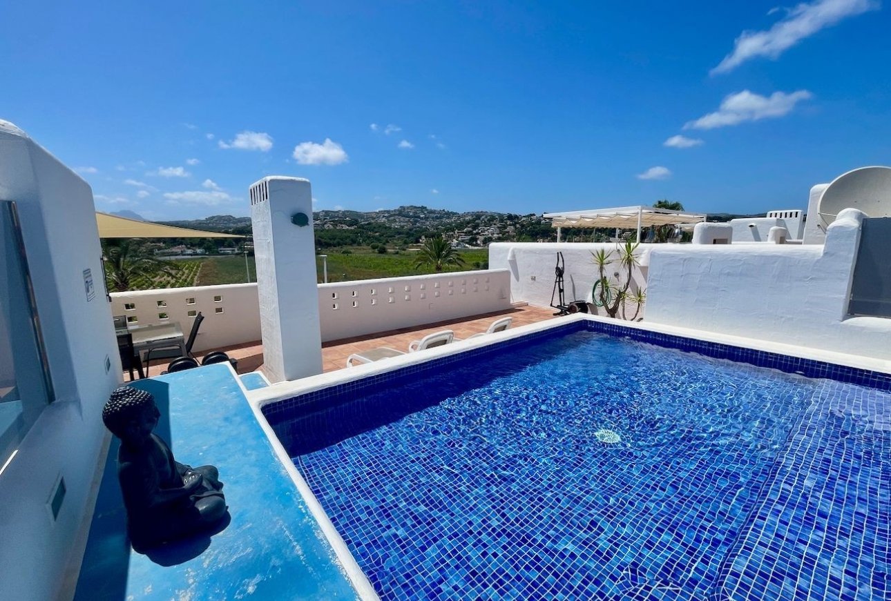 Appartement avec terrasse et vue sur mer à Moraira