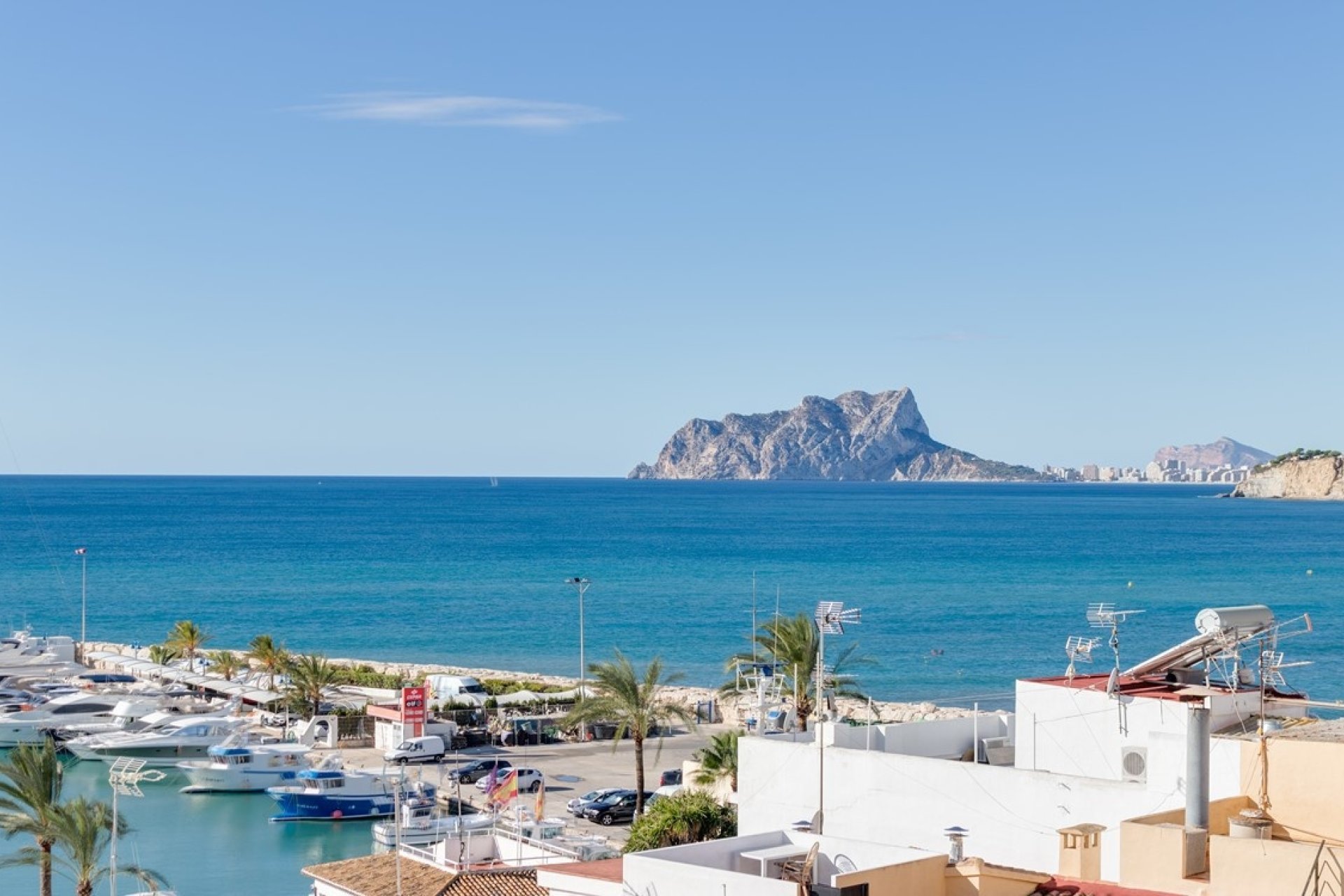 Appartement met zeezicht te koop in Moraira