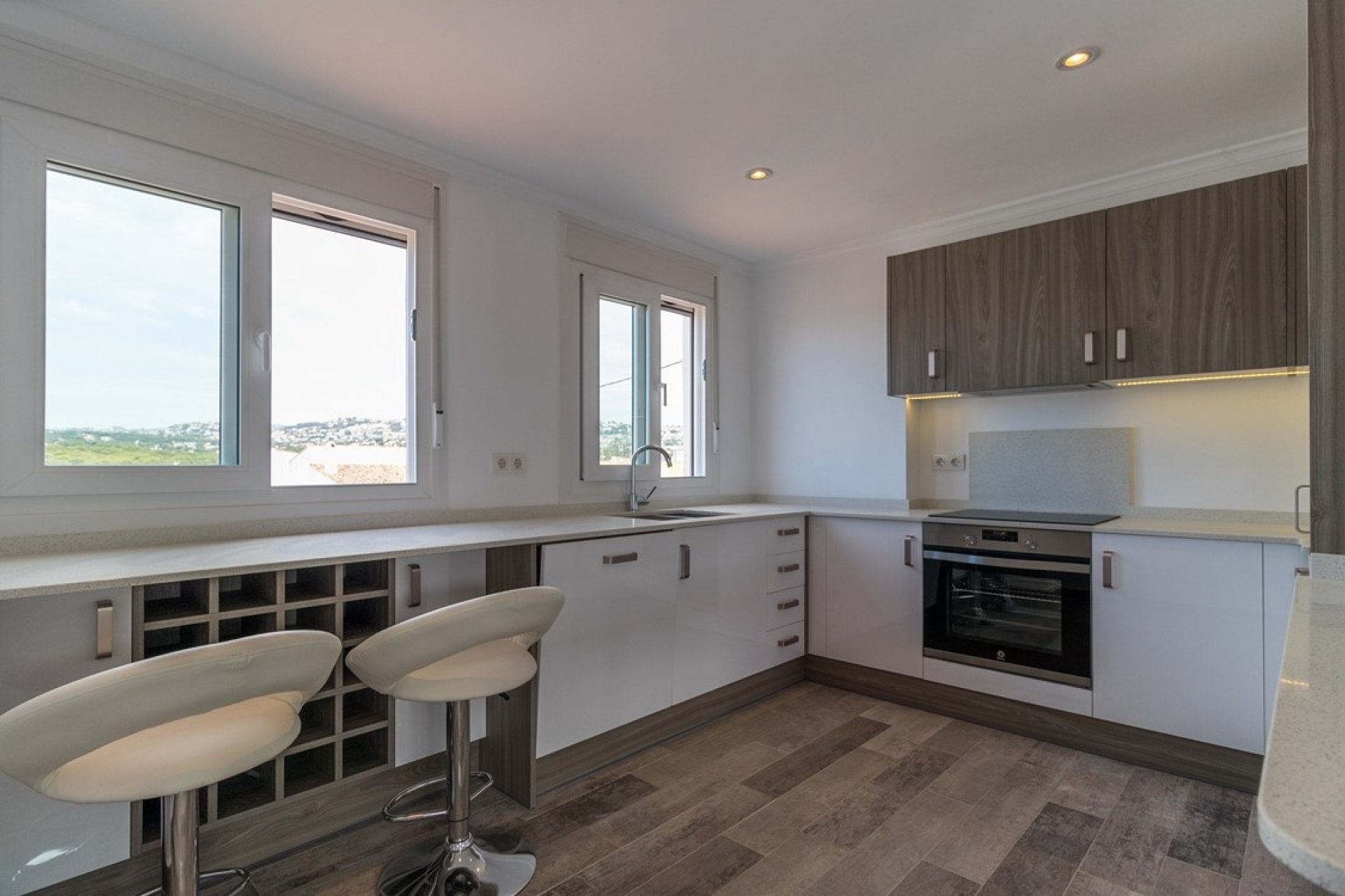 Ático con vistas al mar en venta en Moraira