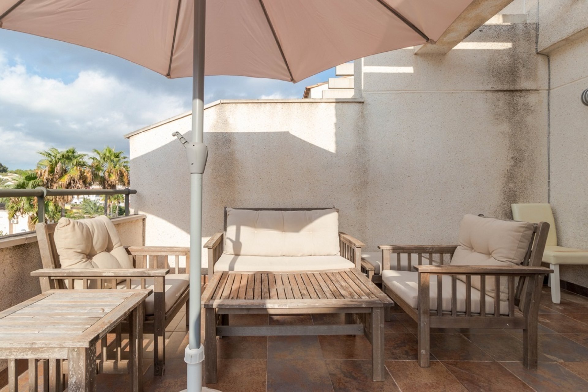 Balkonterrasse in einem Anwesen in Moraira Sport