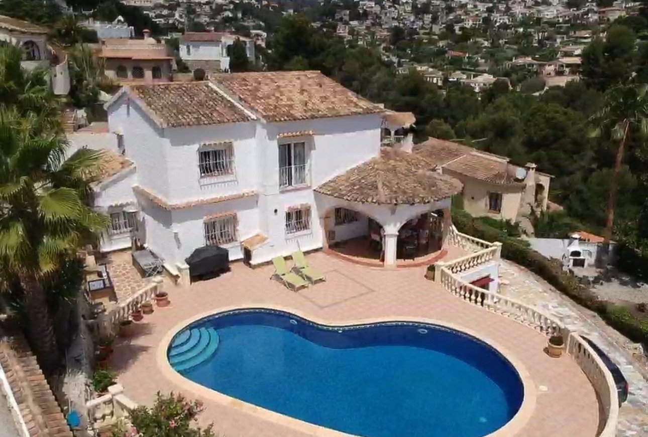 Benissa villa à vendre à côté de la plage - Costa Blanca