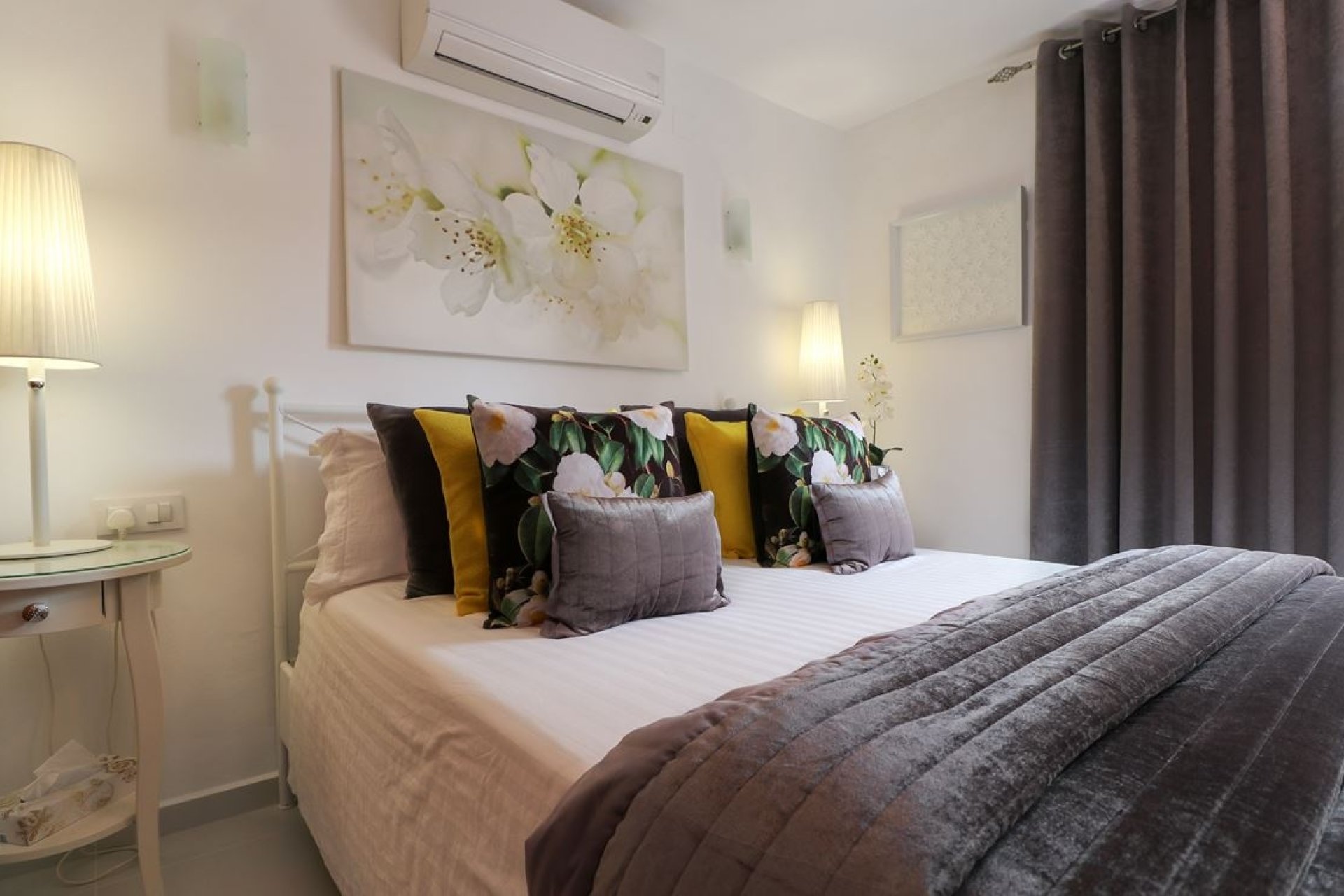 Chambre au premier étage de la villa San Jaime Moraira