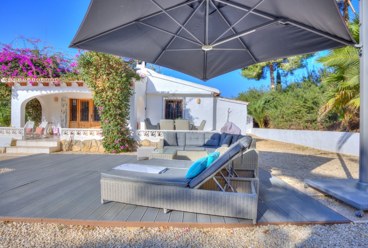 El Portet Moraira beach house for sale