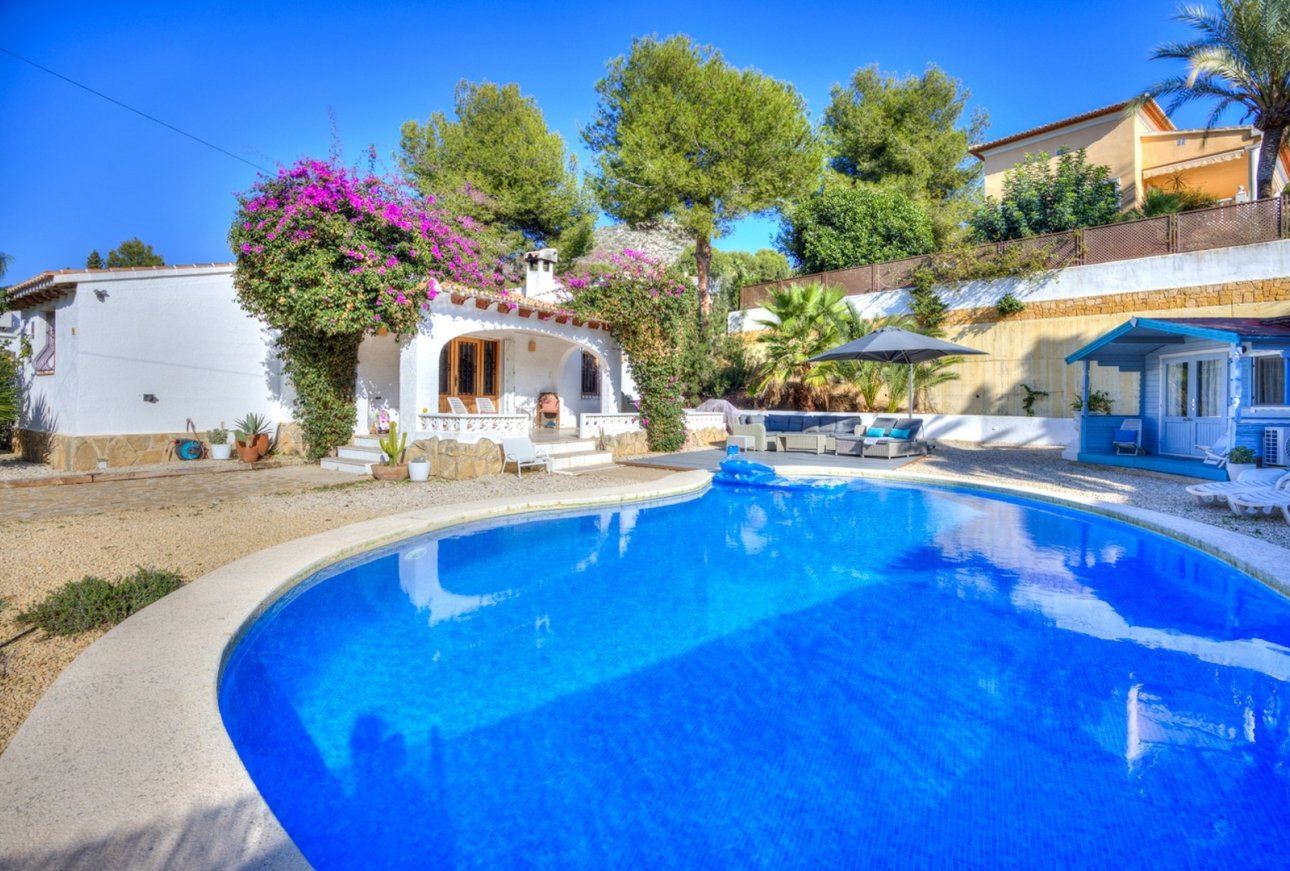 El Portet Moraira Strandhaus zu verkaufen