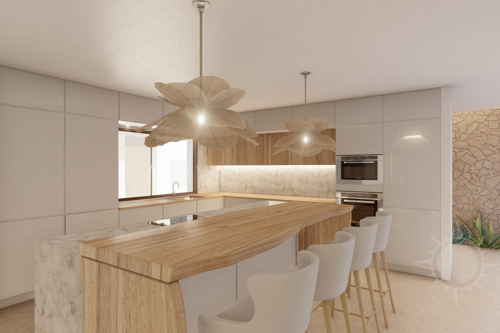 Exclusiva Villa en Estilo Ibiza en venta en Moraira