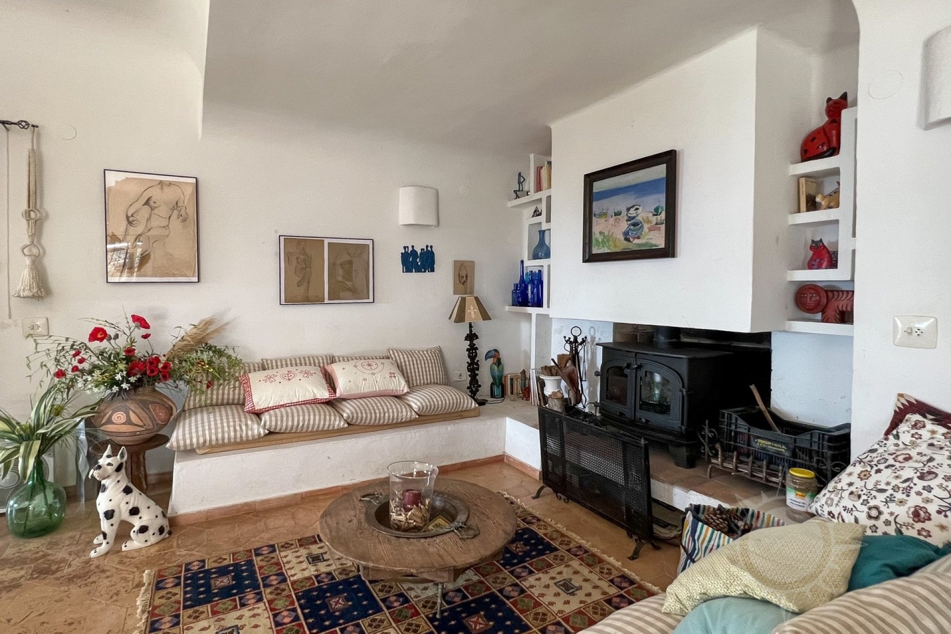 Finca met zeezicht te koop aan de kust van Moraira