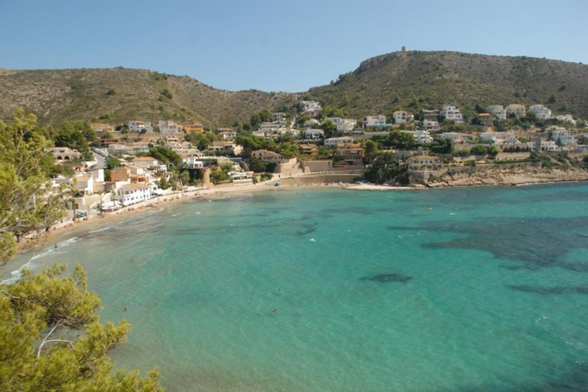 Grundstück mit Meerblick zum Verkauf in El Portet, Moraira Costa Blanca