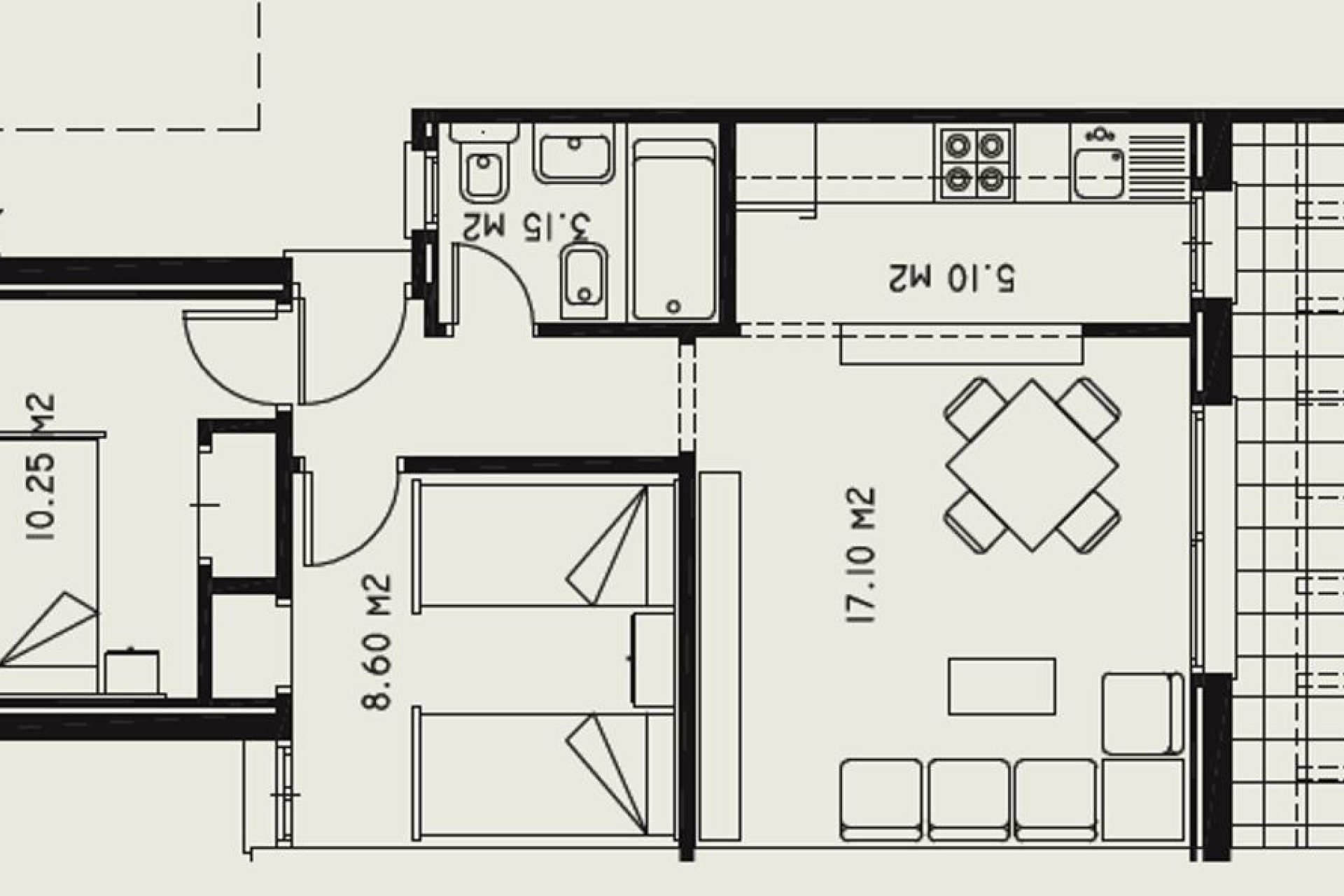 Imperial Park Apartamento tipo F Plan