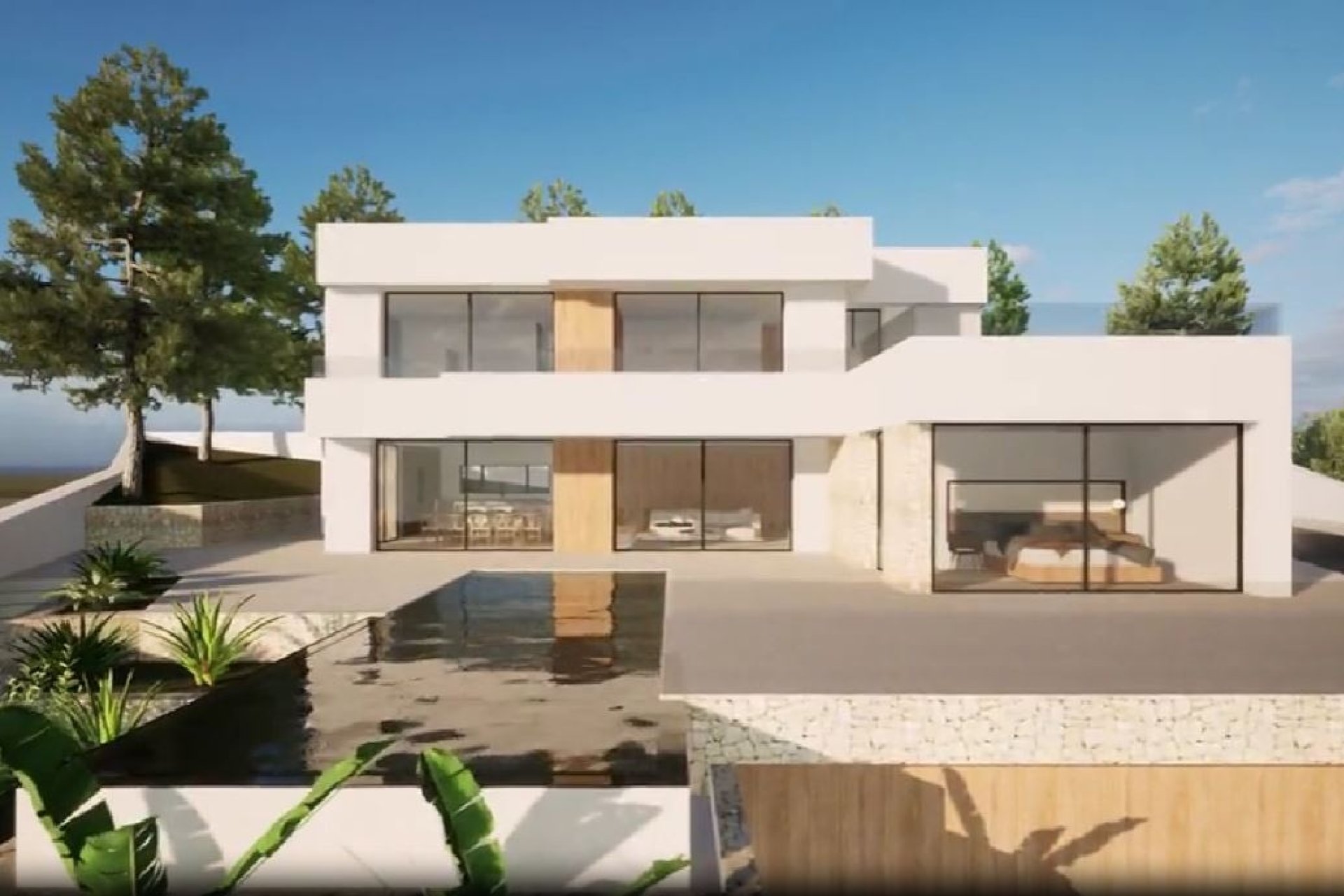 Luxe moderne villa te koop in Pla del Mar Moraira