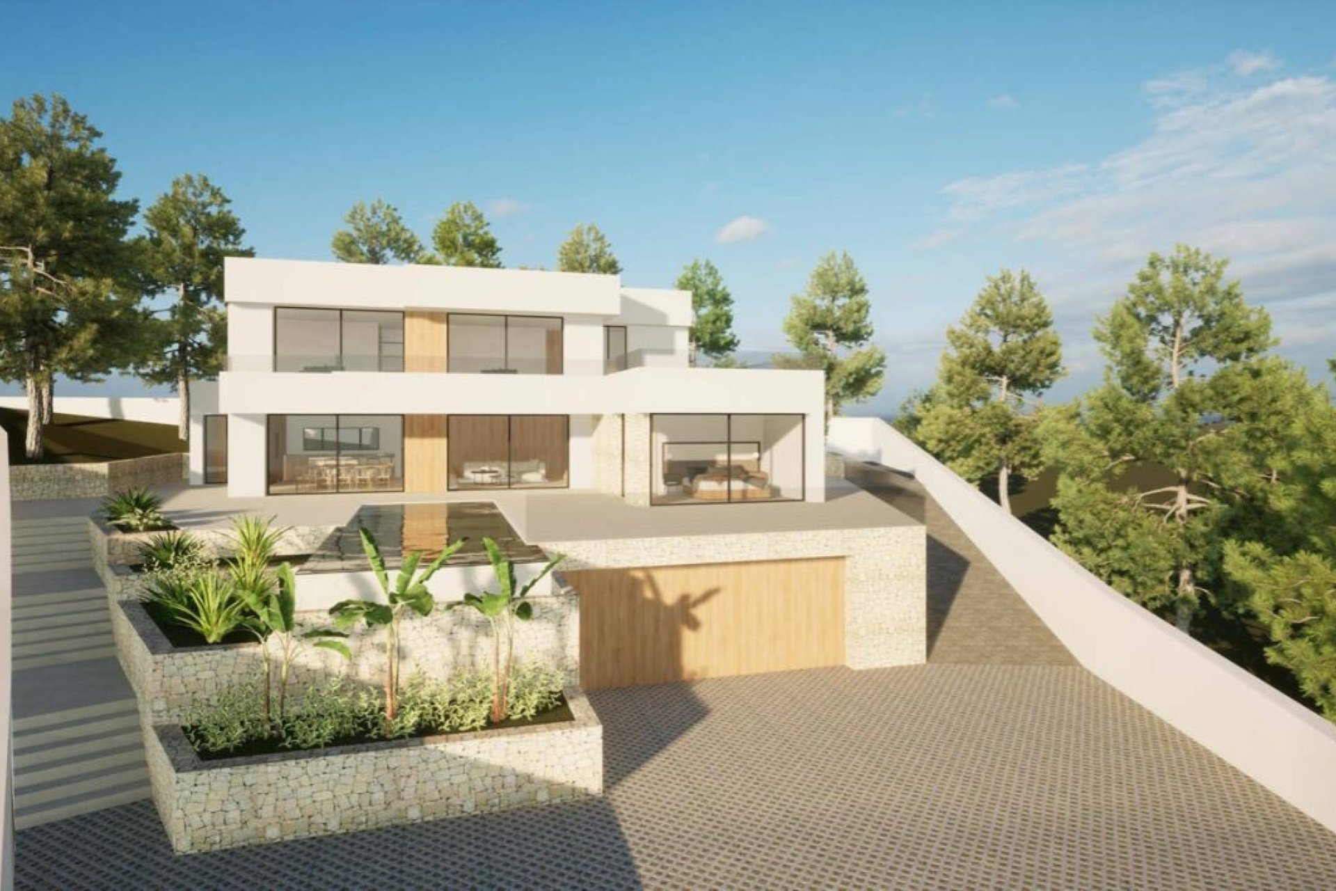 Luxe moderne villa te koop in Pla del Mar Moraira