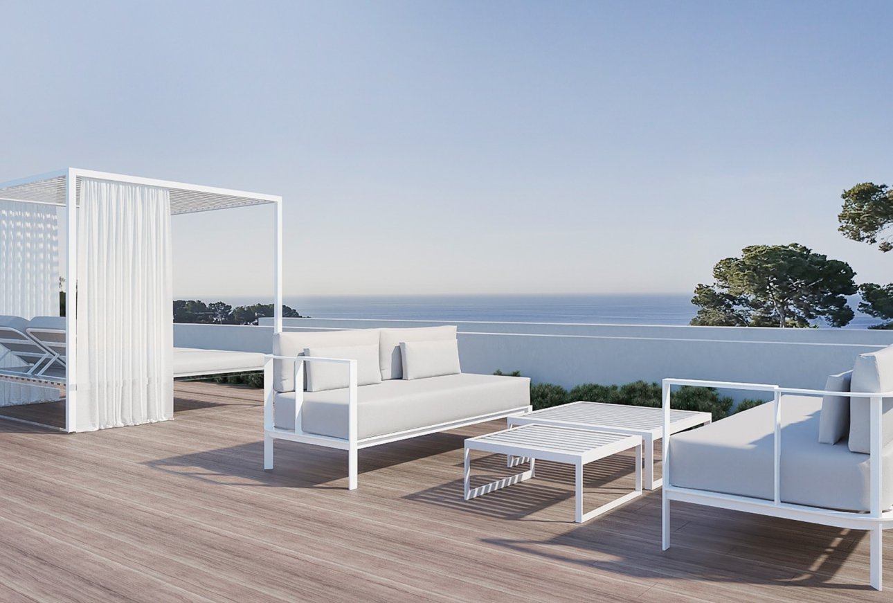 Luxe villa te koop in Benissa Costa naast het strand