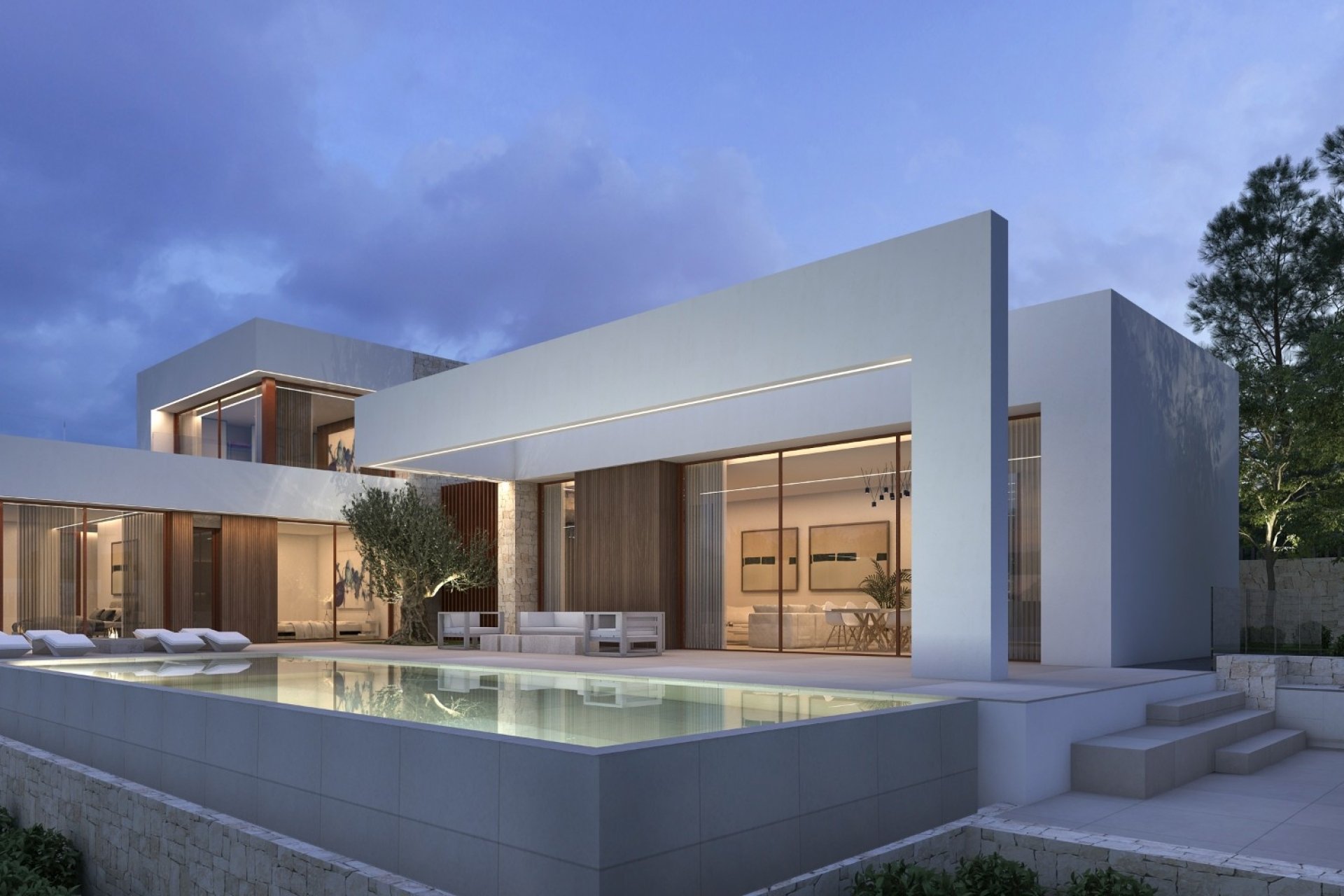 Luxurious villa for sale in Benissa Costa next to the beach