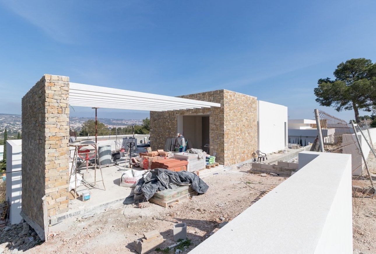 Modern design villa for sale in Javea close to the beach