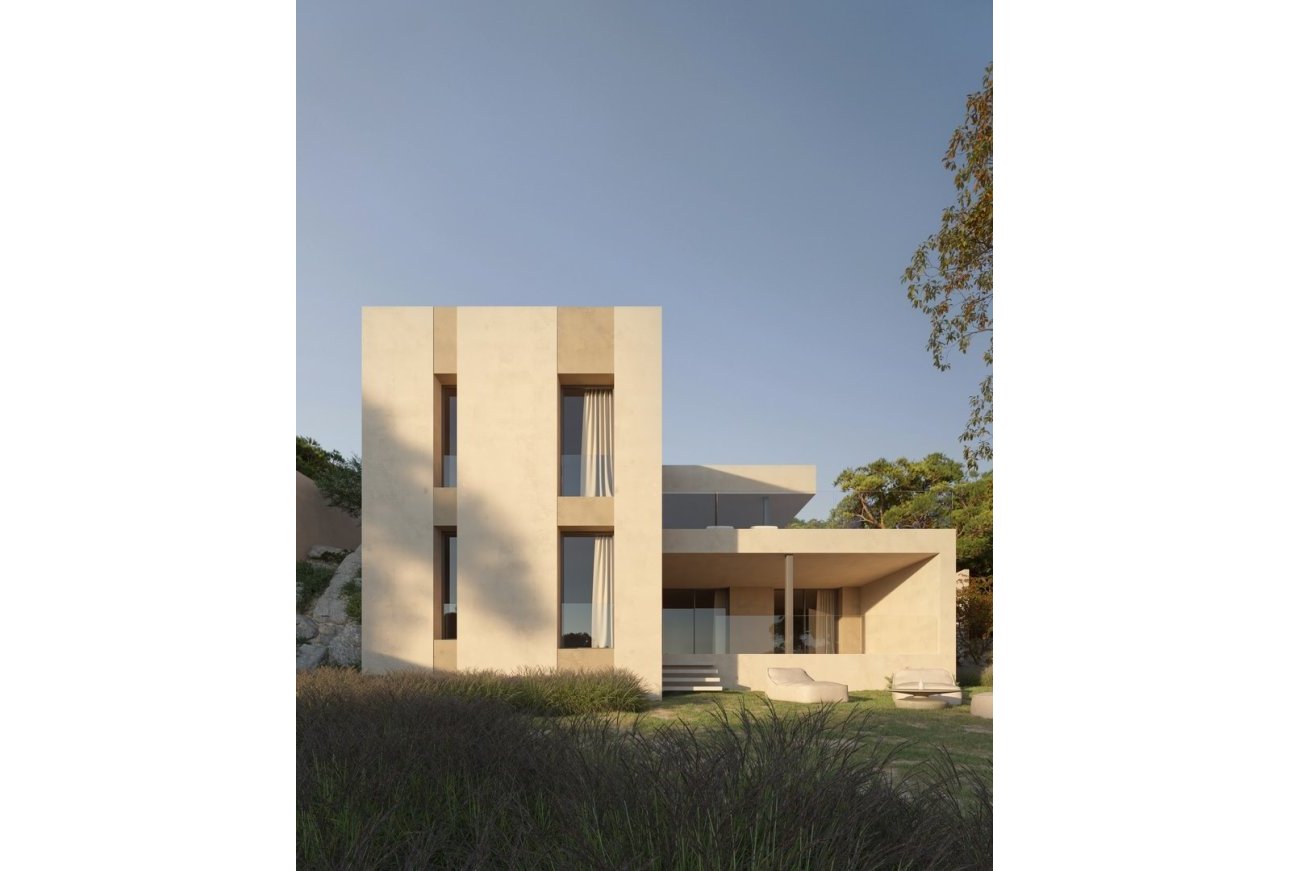 Modern Villa with Sea Views next to Fustera Beach Benissa