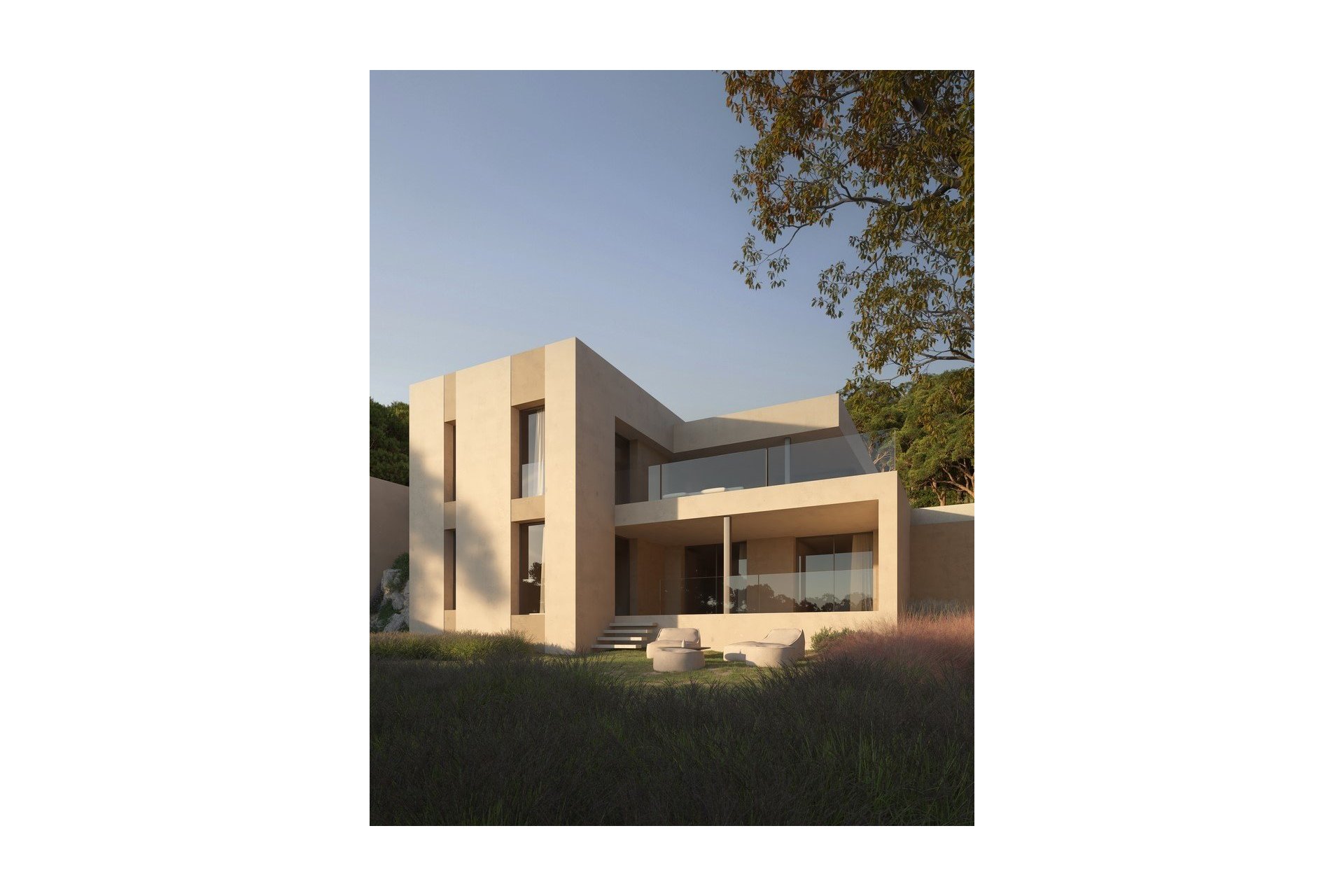 Modern Villa with Sea Views next to Fustera Beach Benissa