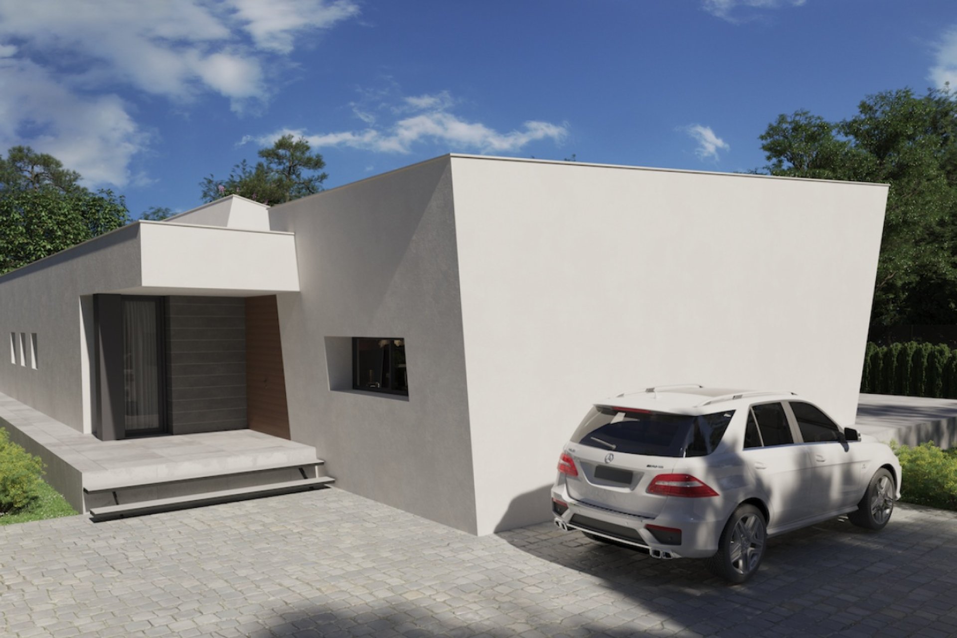 Moderne Designvilla zum Verkauf in Calpe ganz in der Nähe des Strandes
