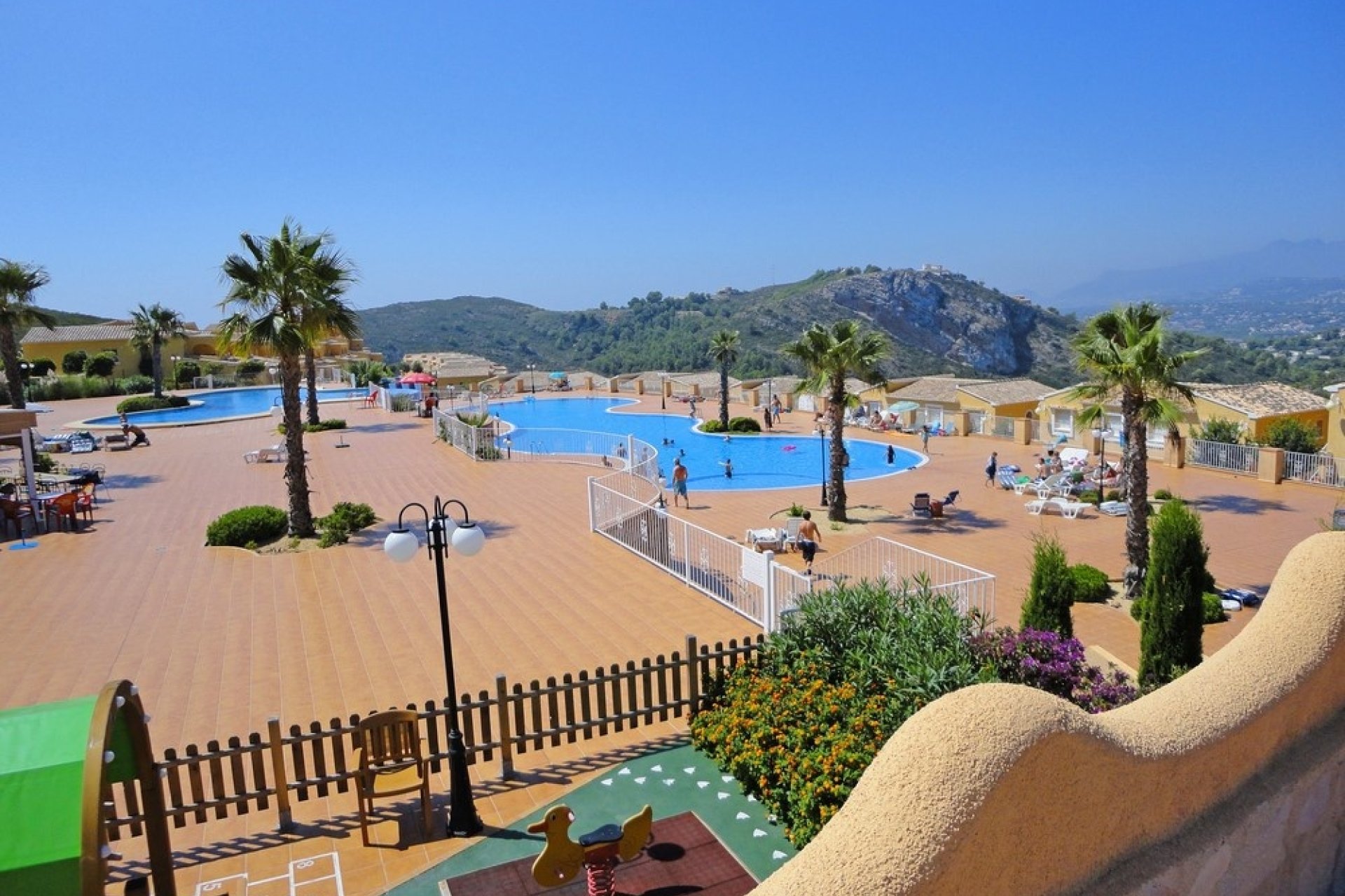 Montecala communal pool area