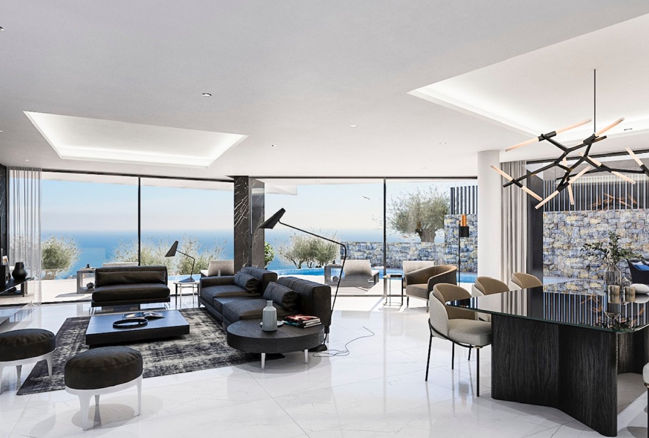 Neubau Luxusvilla zum Verkauf in Cucarres Calpe