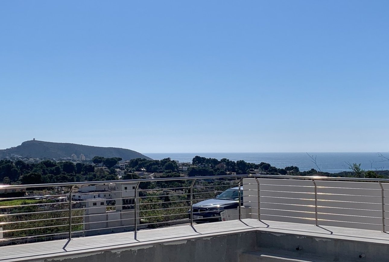 New build sea view villa for sale close to Moraira Costa Blanca