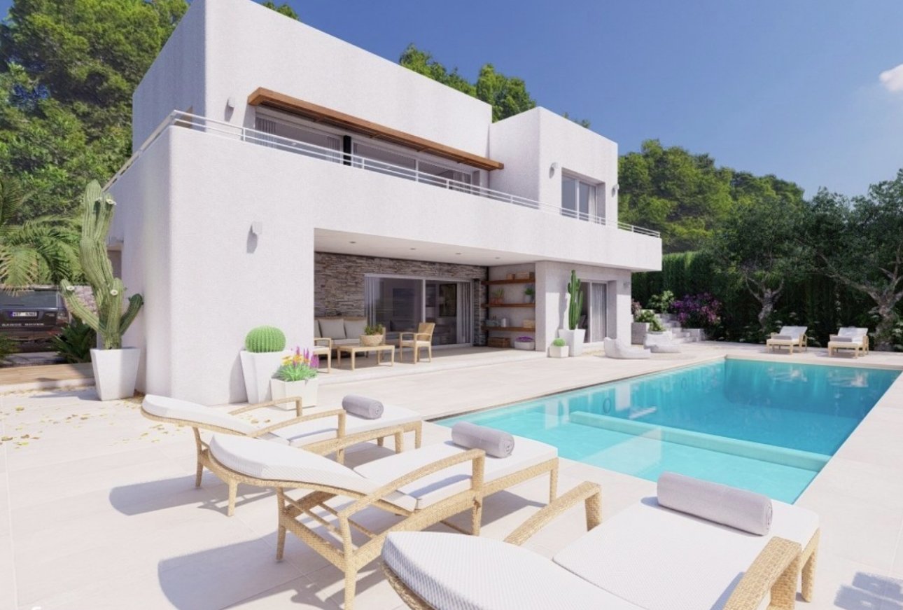 ​New build sea view villa for sale in Benissa