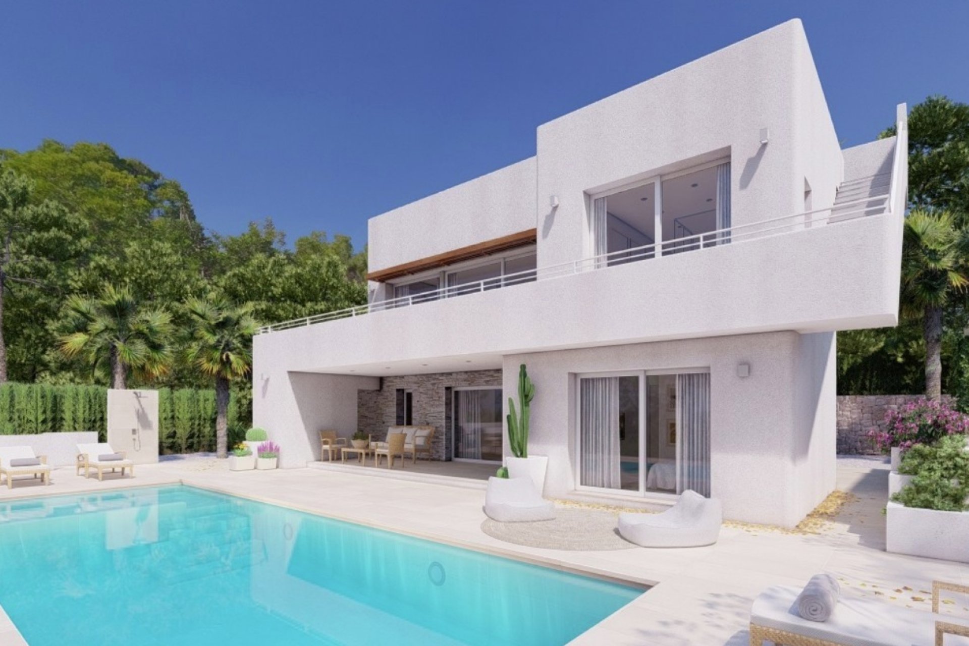 ​New build sea view villa for sale in Benissa