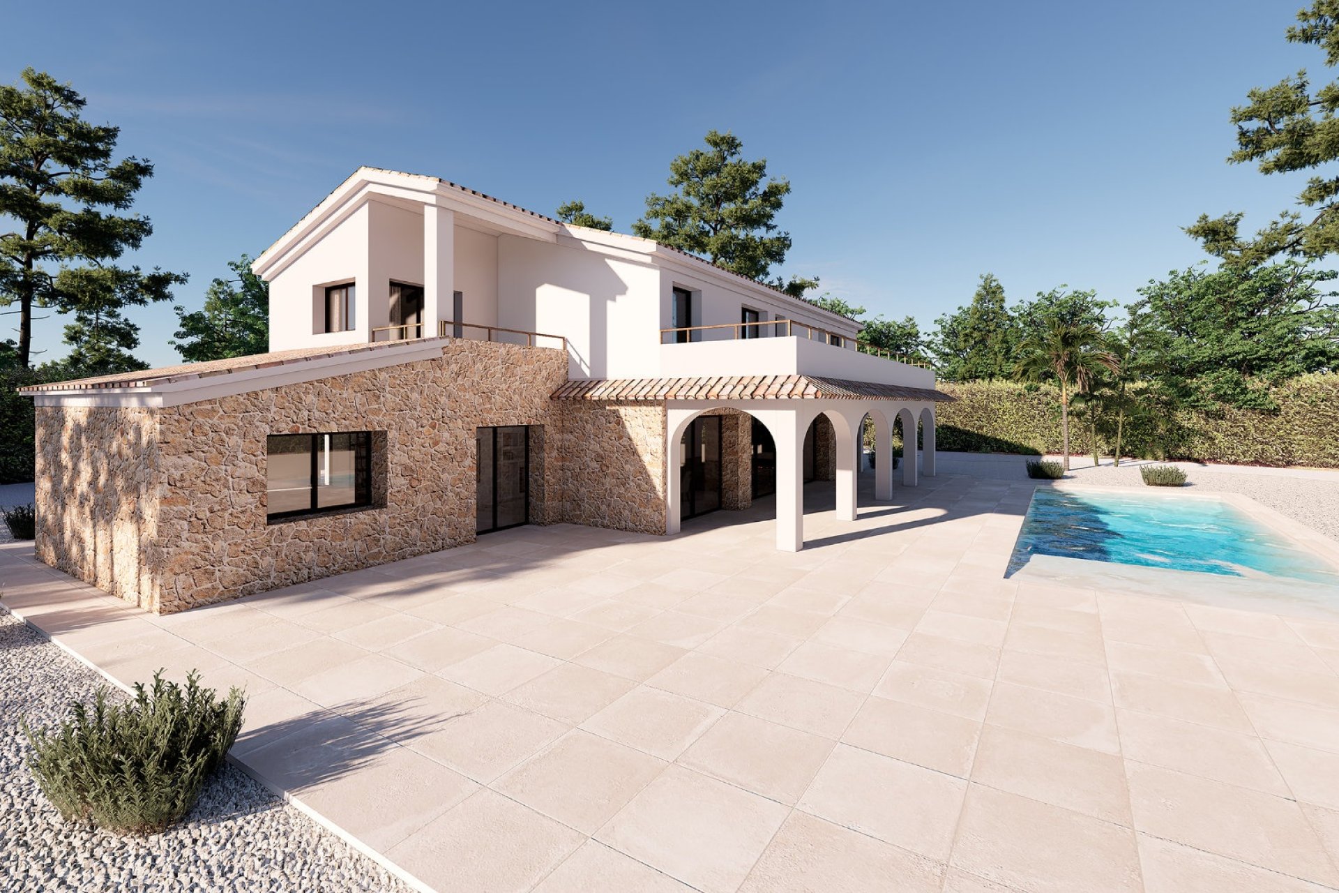 New build  - Villa - Benissa - Partida Llenes