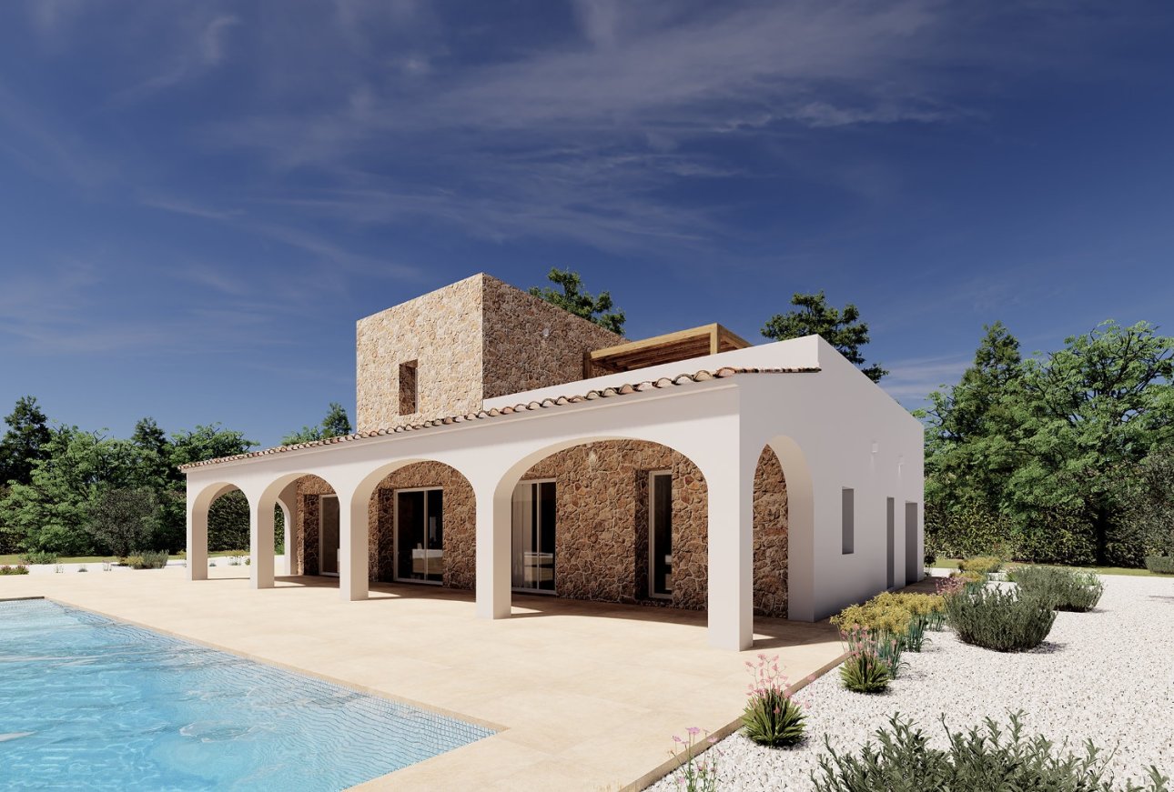 New build  - Villa - Benissa - Partida Llenes