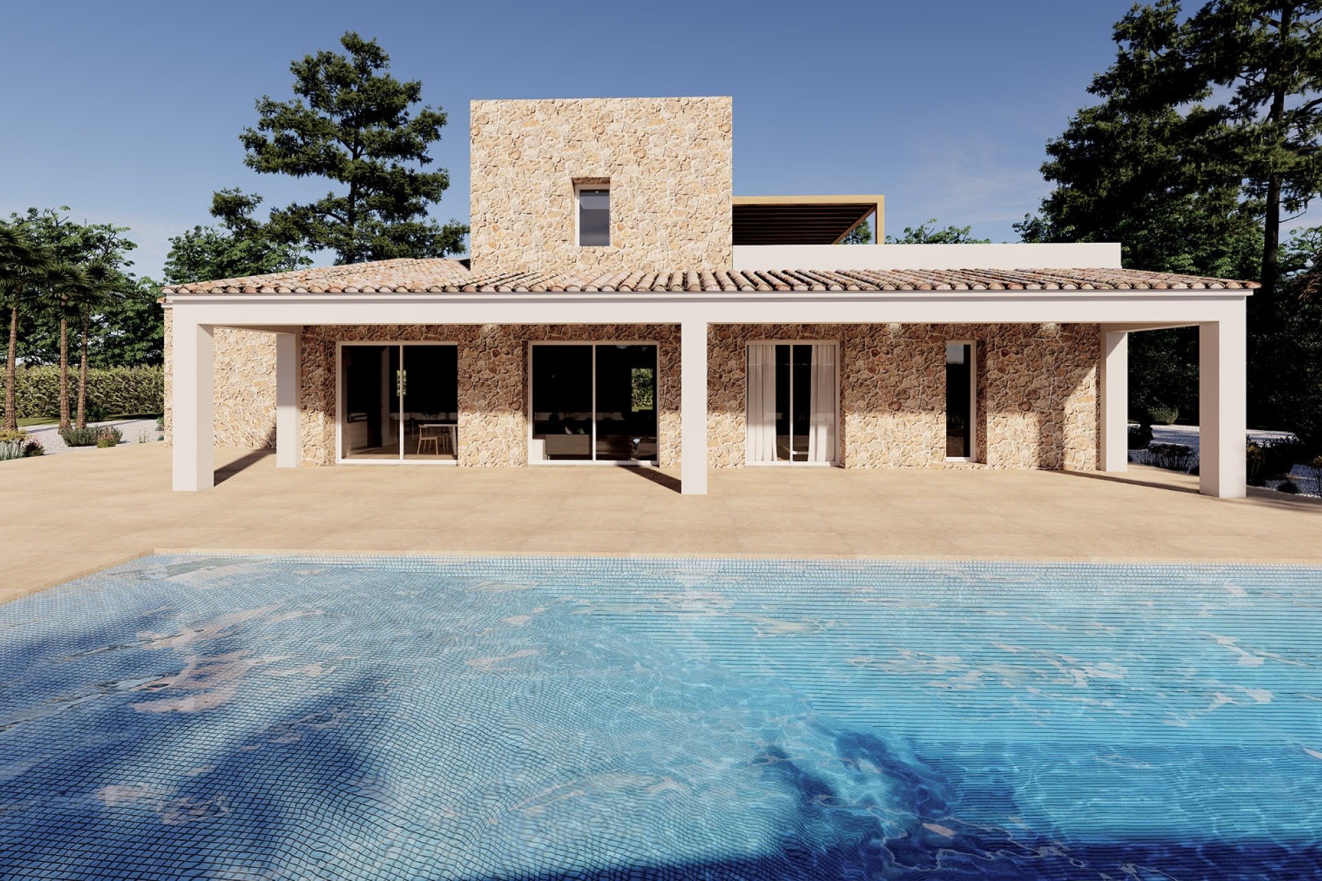 New build  - Villa - Benissa - Partida Llenes