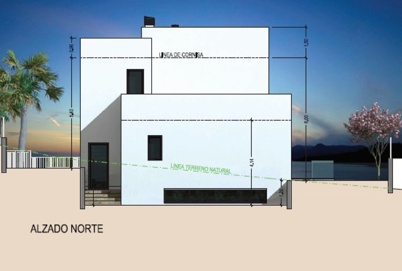 New build villa for sale in El Portet Moraira next to the beach