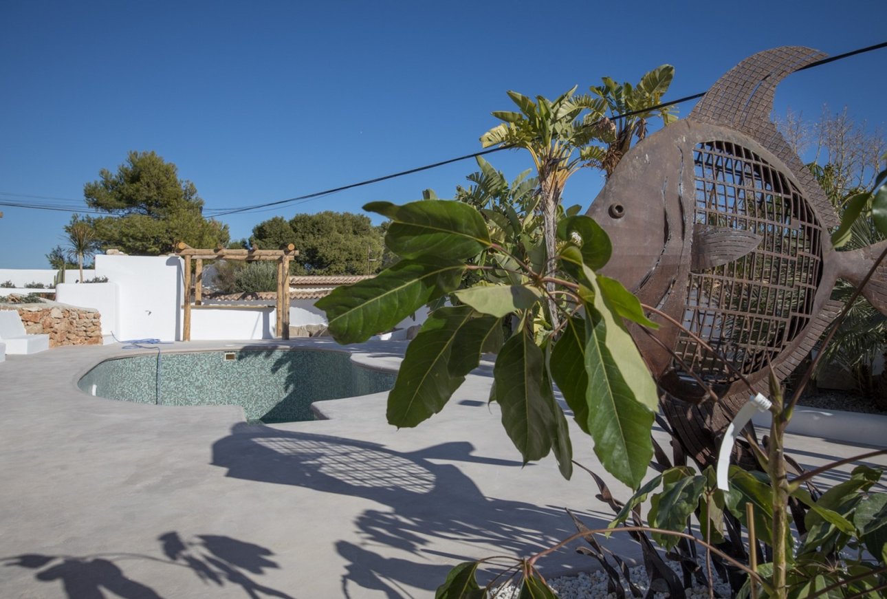New Ibiza Style Villa for sale in Benimeit Moraira